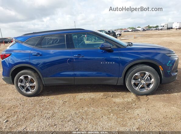 3GNKBCR4XPS127665 2023 CHEVROLET BLAZER Blue Սալոնի հետևի տեսք