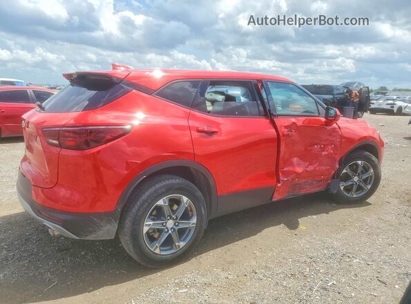 3GNKBCR4XPS229550 2023 CHEVROLET BLAZER Red Tył prawy