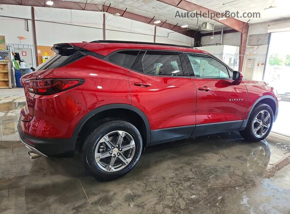 3GNKBCR4XRS155145 2024 CHEVROLET BLAZER Maroon Rear right