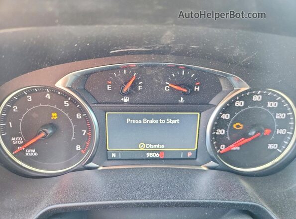 3GNKBCR4XTS141253 2026 CHEVROLET BLAZER White Widok zestawu wskaźników