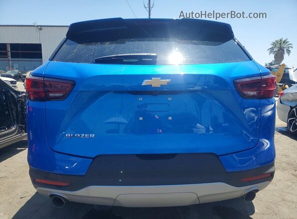3GNKBCR4XTS155590 2026 CHEVROLET BLAZER Blue Հետևի տեսք