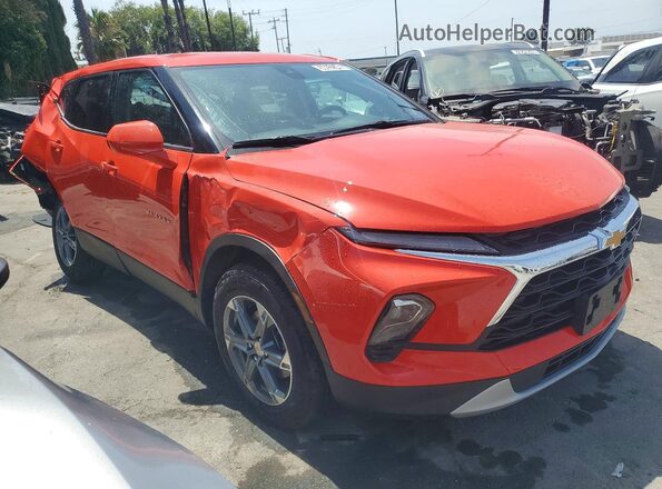 3GNKBCR4XTS157887 2026 CHEVROLET BLAZER Red 