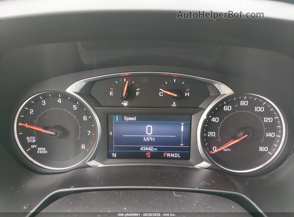 3GNKBCRS0LS589810 2020 CHEVROLET BLAZER Gray Հետևի նստատեղերի տեսք