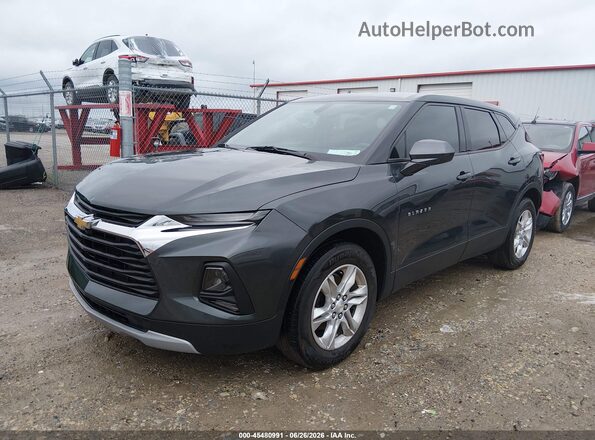 3GNKBCRS0LS589810 2020 CHEVROLET BLAZER Gray Առջևի ձախ երեք քառորդ տեսարան