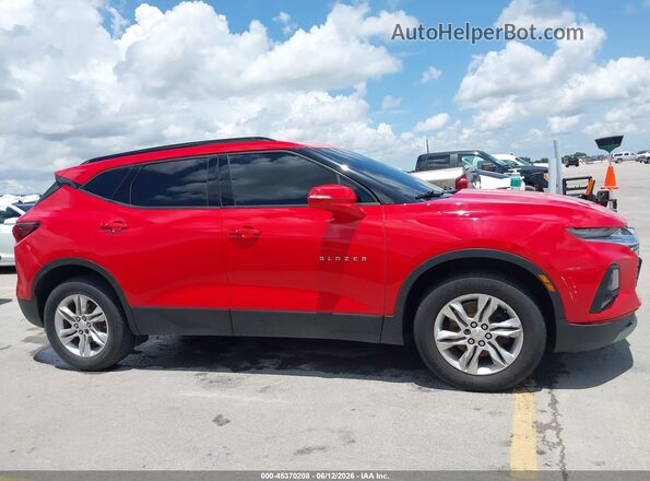 3GNKBCRS0LS725319 2020 CHEVROLET BLAZER Red Панорамний вид салону 360°