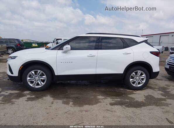 3GNKBCRS1MS539824 2021 CHEVROLET BLAZER Белый Панорамный вид салона 360°