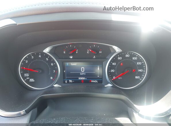 3GNKBCRS2LS530418 2020 CHEVROLET BLAZER Red უკანა სავარძლების ხედი