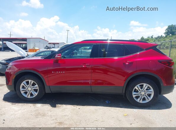 3GNKBCRS2LS530418 2020 CHEVROLET BLAZER Red სალონის 360-გრადუსიანი ხედი