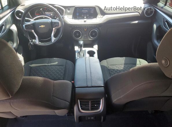 3GNKBCRS2LS643110 2020 CHEVROLET BLAZER Красный Вид панели приборов