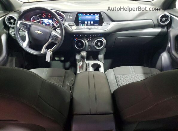 3GNKBCRS2LS713110 2020 CHEVROLET BLAZER White Widok deski rozdzielczej