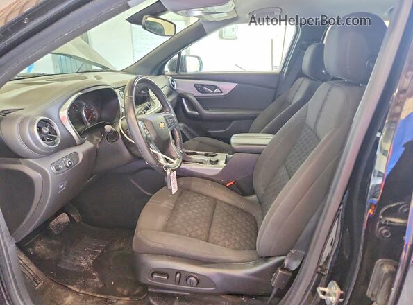 3GNKBCRS2LS725807 2020 CHEVROLET BLAZER Black Front interior view