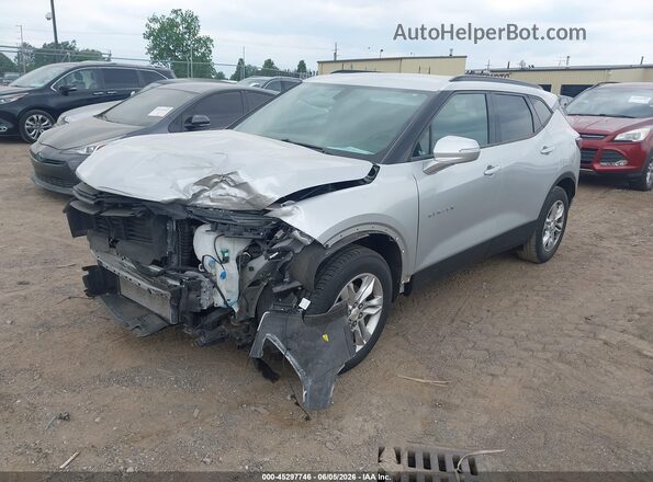 3GNKBCRS3LS667142 2020 CHEVROLET BLAZER Silver Передня ліва чверть