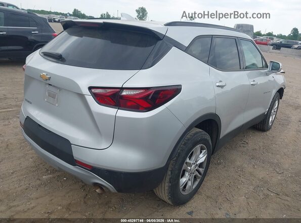 3GNKBCRS3LS667142 2020 CHEVROLET BLAZER Silver Задня права чверть