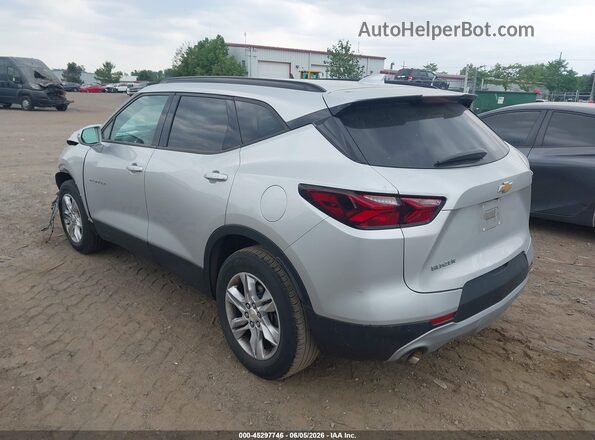 3GNKBCRS3LS667142 2020 CHEVROLET BLAZER Silver Задня ліва чверть