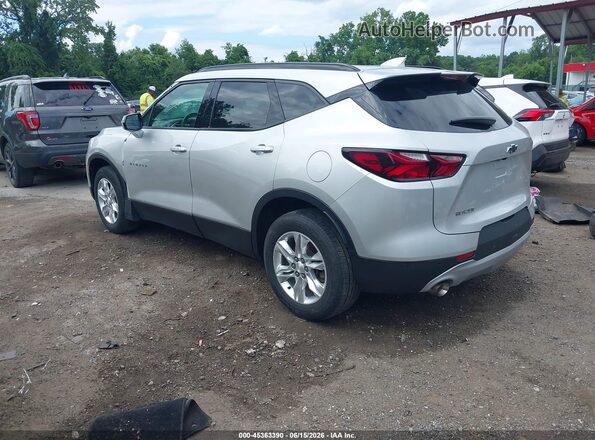 3GNKBCRS3MS549075 2021 CHEVROLET BLAZER Silver უკანა მარცხენა
