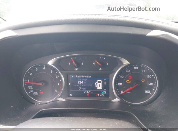 3GNKBCRS3MS549075 2021 CHEVROLET BLAZER Silver უკანა სავარძლების ხედი