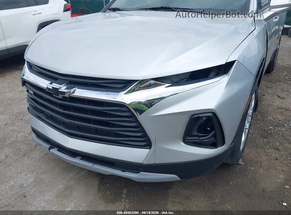 3GNKBCRS3MS549075 2021 CHEVROLET BLAZER Silver წინა ხედი