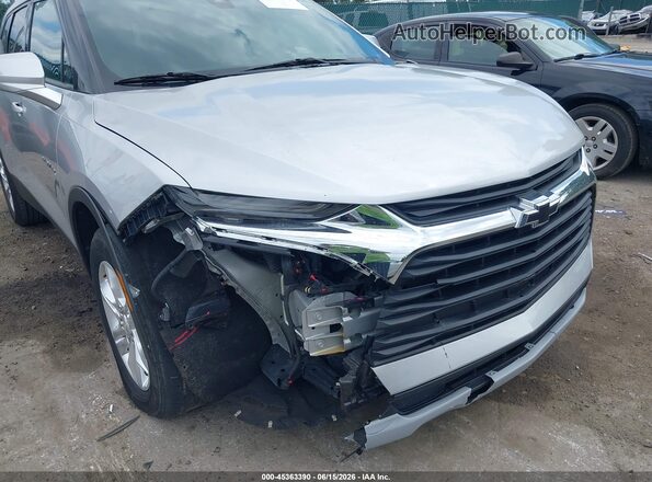3GNKBCRS3MS549075 2021 CHEVROLET BLAZER Silver 