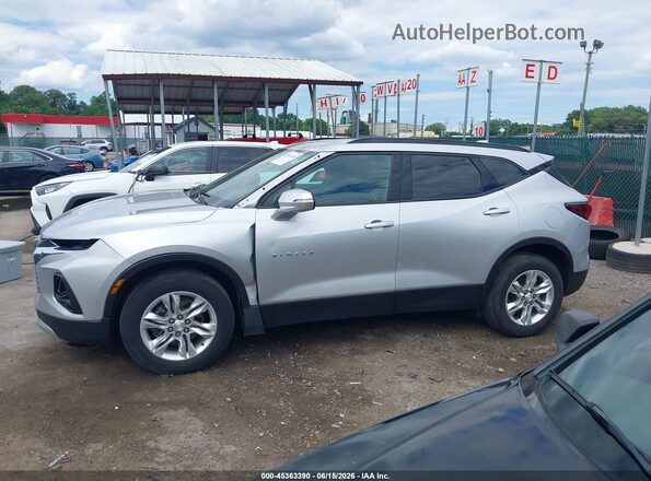 3GNKBCRS3MS549075 2021 CHEVROLET BLAZER Silver 