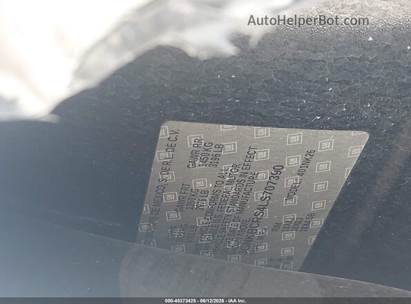3GNKBCRS4LS707390 2020 CHEVROLET BLAZER Черный Вид подкапотного пространства