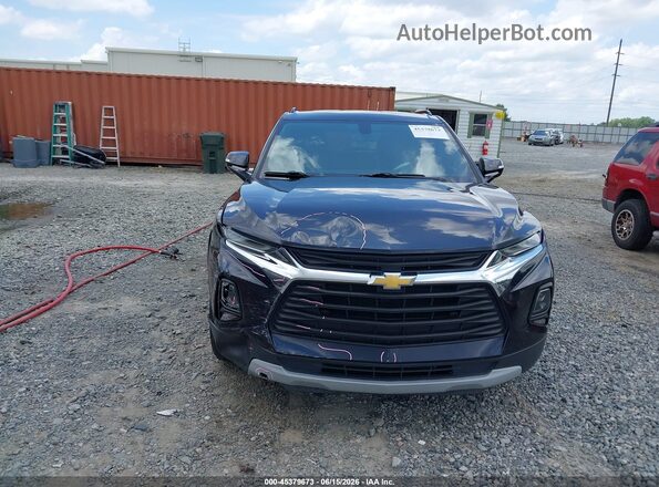 3GNKBCRS5LS684282 2020 CHEVROLET BLAZER Blue Вид щитка приладів