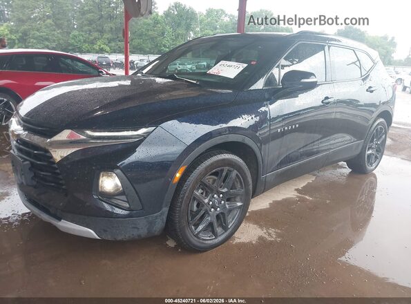 3GNKBCRS5LS704854 2020 CHEVROLET BLAZER Blue Front left