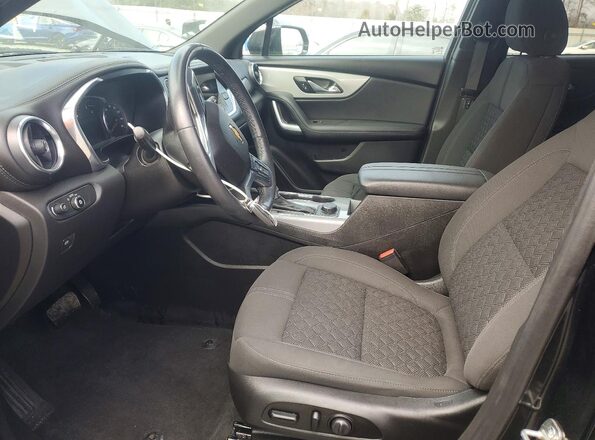 3GNKBCRS5LS707639 2020 CHEVROLET BLAZER Black Front interior view