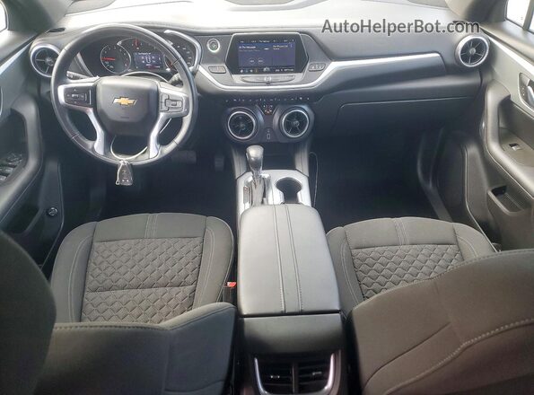 3GNKBCRS5LS707639 2020 CHEVROLET BLAZER Black Dashboard view