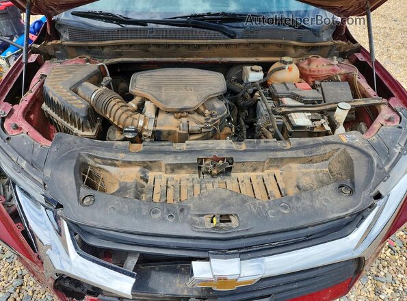 3GNKBCRS6LS585129 2020 CHEVROLET BLAZER Red Engine compartment view