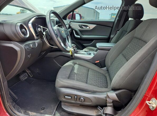 3GNKBCRS6LS585129 2020 CHEVROLET BLAZER Red Front interior view