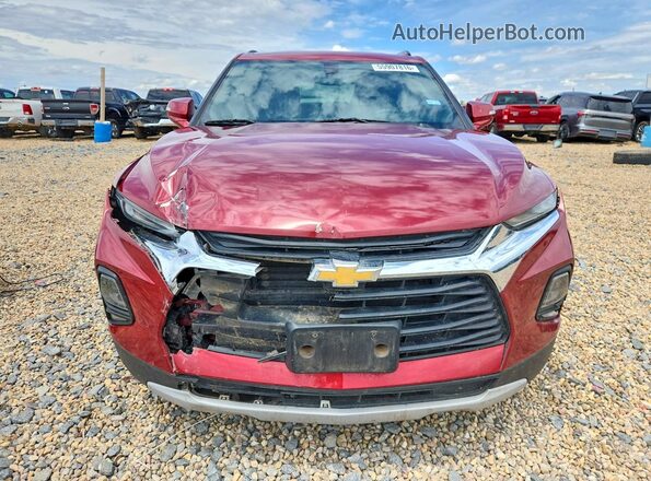 3GNKBCRS6LS585129 2020 CHEVROLET BLAZER Red Front view