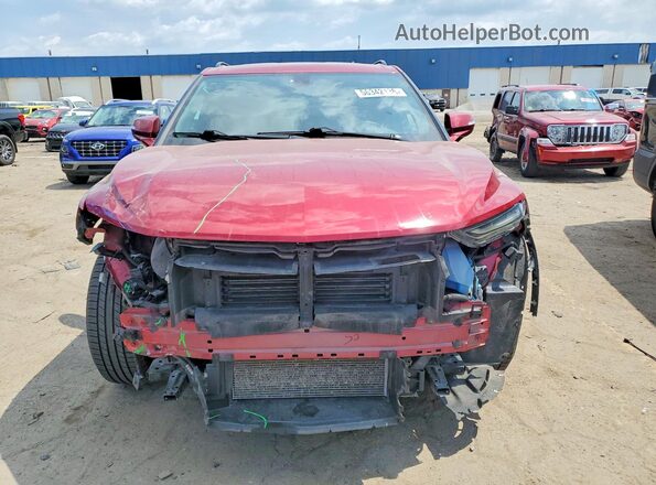 3GNKBCRS6LS599239 2020 CHEVROLET BLAZER Red Front view