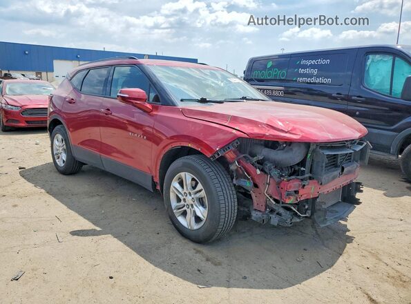 3GNKBCRS6LS599239 2020 CHEVROLET BLAZER Red Front right