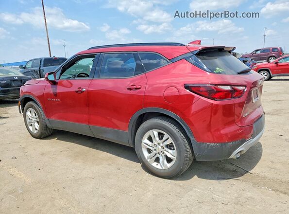 3GNKBCRS6LS599239 2020 CHEVROLET BLAZER Red Rear left