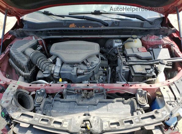 3GNKBCRS6LS599239 2020 CHEVROLET BLAZER Red Engine compartment view
