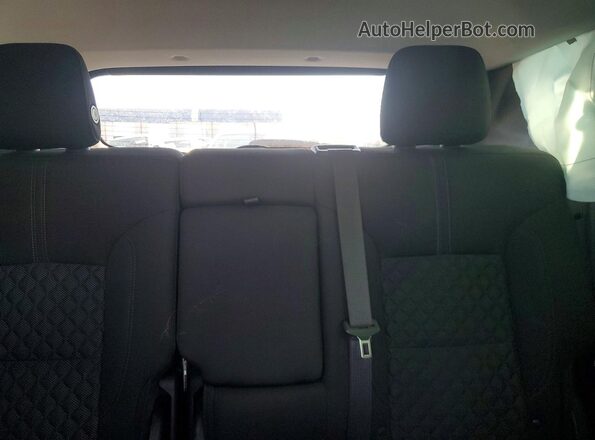 3GNKBCRS6LS663747 2020 CHEVROLET BLAZER Red Rear seats view