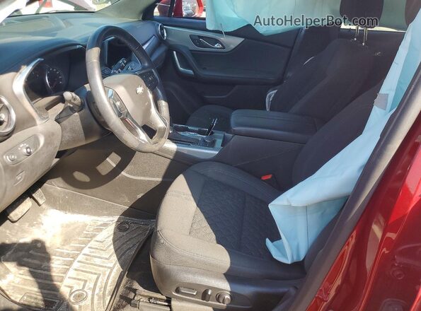 3GNKBCRS6LS663747 2020 CHEVROLET BLAZER Red Front interior view