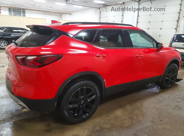 3GNKBCRS6MS502316 2021 CHEVROLET BLAZER Red Tył prawy