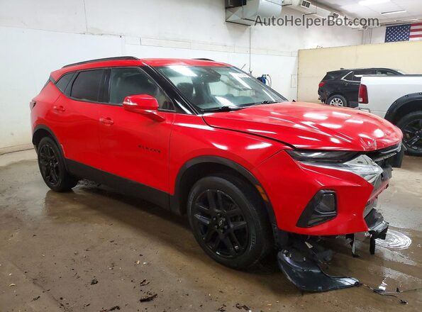 3GNKBCRS6MS502316 2021 CHEVROLET BLAZER Red Przód prawy