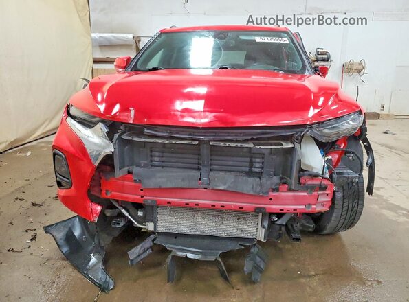 3GNKBCRS6MS502316 2021 CHEVROLET BLAZER Red Widok z przodu