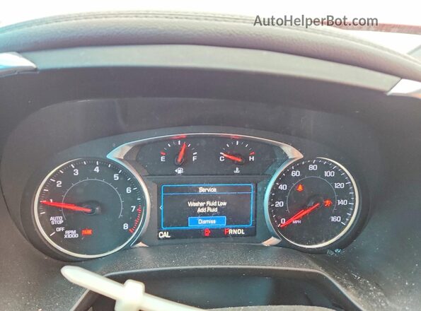 3GNKBCRS6MS502316 2021 CHEVROLET BLAZER Red Widok zestawu wskaźników