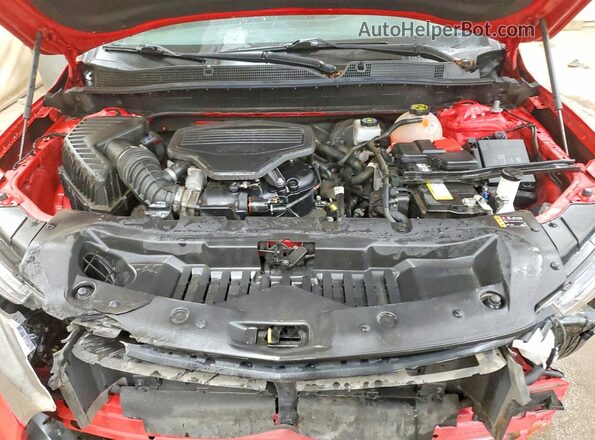 3GNKBCRS6MS502316 2021 CHEVROLET BLAZER Red Widok komory silnika