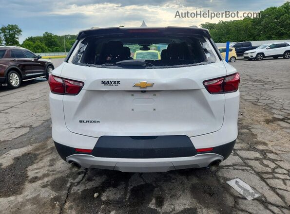 3GNKBCRS6MS509797 2021 CHEVROLET BLAZER White Vista trasera