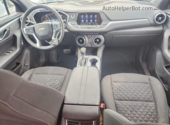 3GNKBCRS6MS509797 2021 CHEVROLET BLAZER White Vista del salpicadero