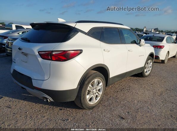 3GNKBCRS6MS511923 2021 CHEVROLET BLAZER Белый Задняя правая четверть