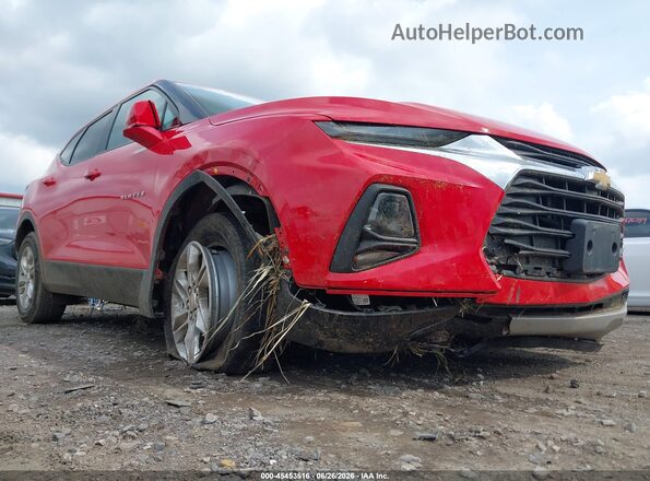 3GNKBCRS7LS647914 2020 CHEVROLET BLAZER Red Widok z przodu