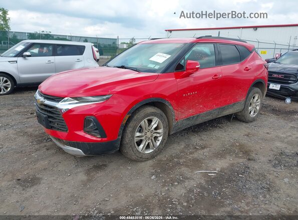3GNKBCRS7LS647914 2020 CHEVROLET BLAZER Red Przód lewy