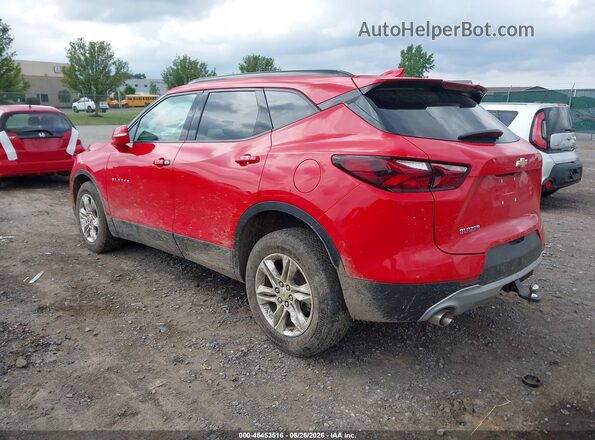 3GNKBCRS7LS647914 2020 CHEVROLET BLAZER Red Tył lewy
