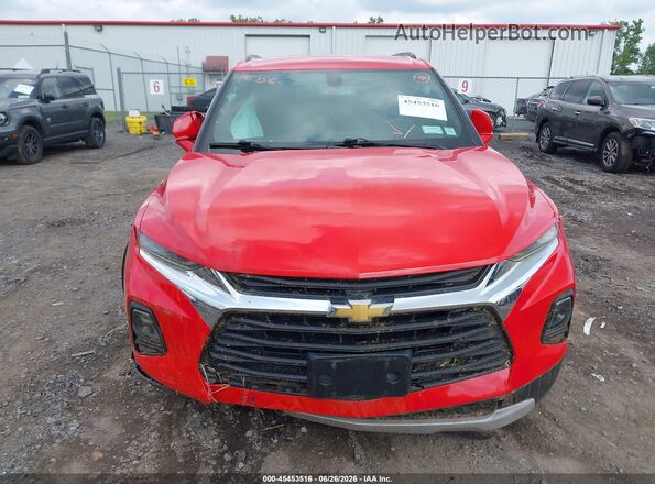 3GNKBCRS7LS647914 2020 CHEVROLET BLAZER Red Widok zestawu wskaźników