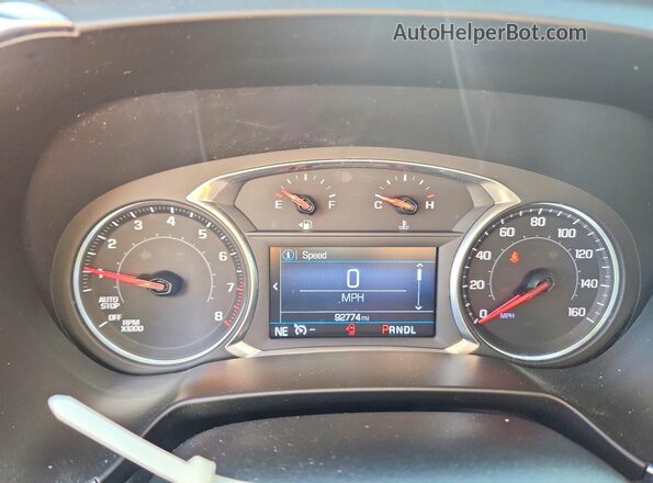 3GNKBCRS7LS702779 2020 CHEVROLET BLAZER Red ხელსაწყოთა პანელის ხედი